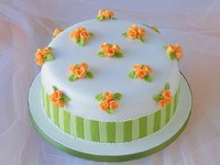 Торт "Вальс цветов"