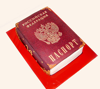 Торт "Паспорт"